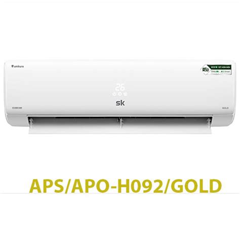 Điều hòa Sumikura 2 chiều 9 000BTU APS APO H092 GOLD