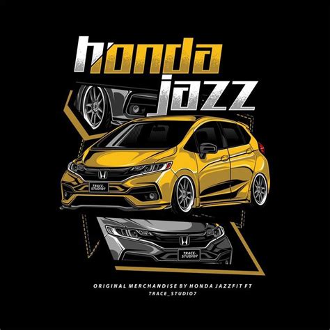 Honda Jazz Vector In Inspirasi Desain Grafis Desain Seni