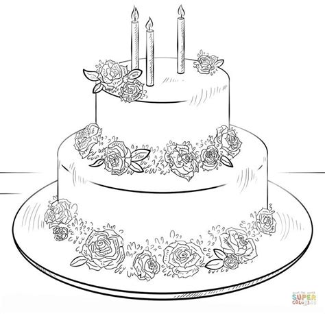 Pin di April Ordoyne su coloring cake's | Torte di compleanno, Torte di ...