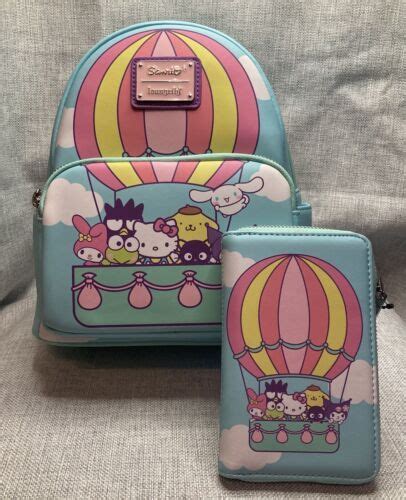 Hello Kitty And Friends Loungefly Color Block Mini Backpack Artofit