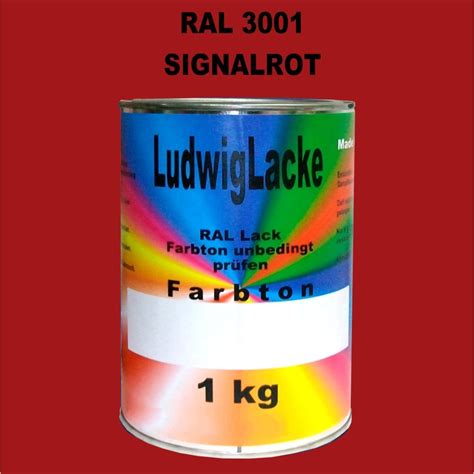 Ral Signalrot Gl Nzend Kg