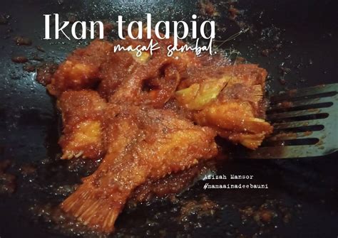 Resepi Ikan Talapia Masak Berlada Resepi Santai Talapia Sambal Hijau