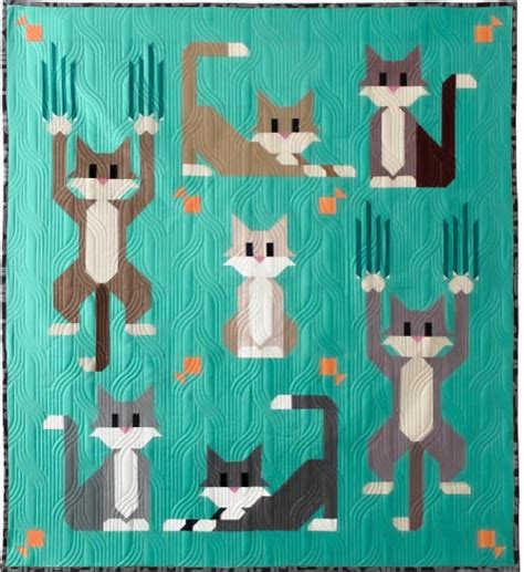 Cat Scratch Quilt Pattern – Calliope Quilts