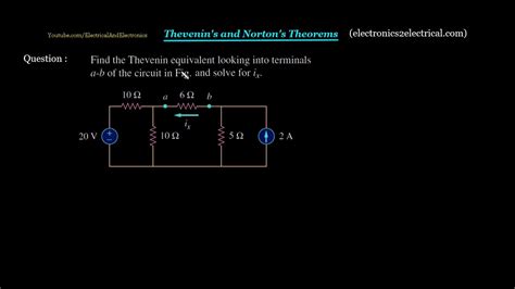 Thevenins And Nortons Theorems 9 Youtube