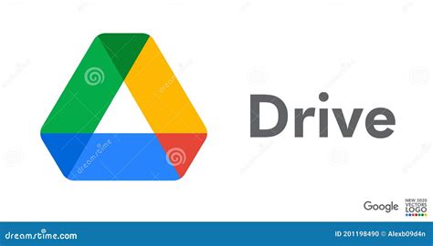 Logo De Google Drive. Google Llc. Aplicaciones De Google. Nuevos Logotipos Oficiales De ...