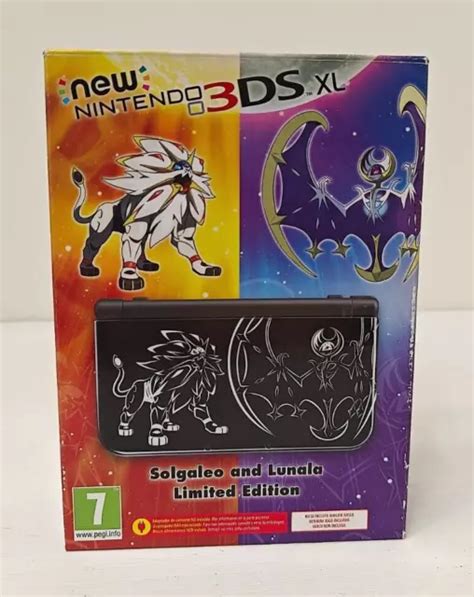 Ds Nnintendo New Ds Xl Pokemon Solgaleo And Lunala Limited Edition