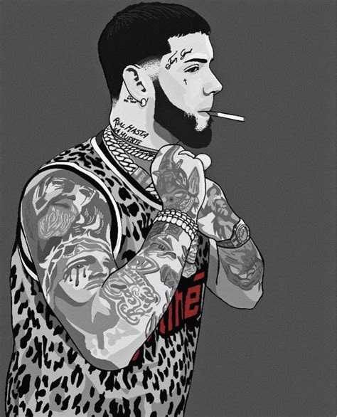 100 Fondos De Pantalla De Anuel Rapper Art Cartoon Art 4k