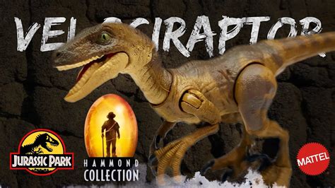 Mattel Hammond Collection Jurassic Park Velociraptor Review