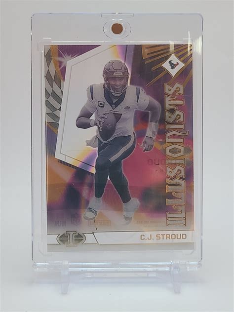 Panini Illusions Illusionists Cj Stroud Rc Texans Ebay