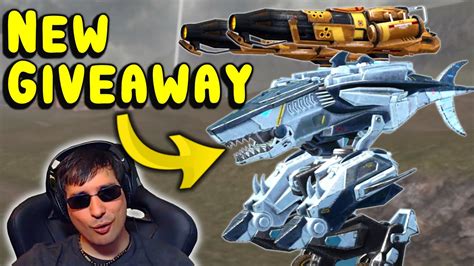 New GIVEAWAY 200x Megalodon OROCHI War Robots Gameplay WR YouTube