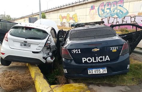 Entradera Persecución De Película Y Choque En Las Calles De Dorrego Así Fue La Agitada Secuencia