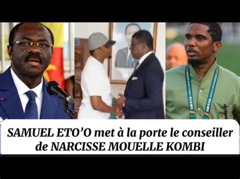 Samuel Etoo Chasse Le Responsable Du MINSEP De La FECAFOOT Marc Brys