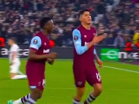 Video Edson Lvarez Y Su Golazo Con El West Ham En La Europa League