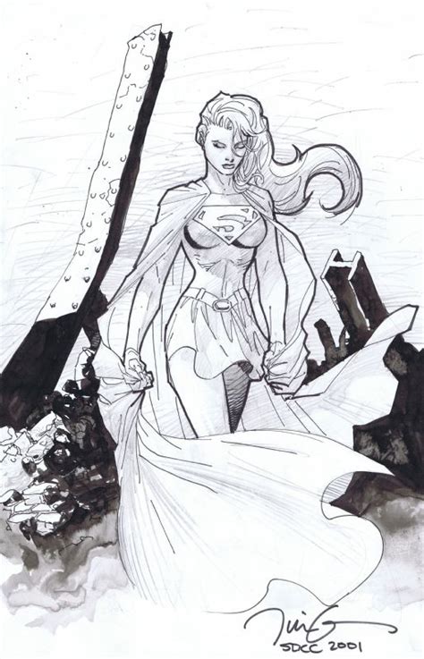 Jim Lee Supergirl In Anthony Rodriquez S My Growing Collection Comic