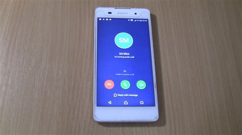 TamTam Sony Xperia E5 Incoming Call YouTube