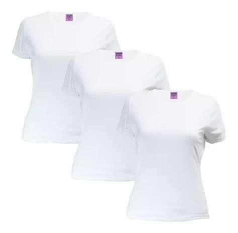 Camiseta Dama Drycool 2 Sublimable Pack X3 Disershop Cuotas sin interés