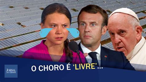 Chora Greta Brasil tem uma das matrizes energéticas mais limpas do