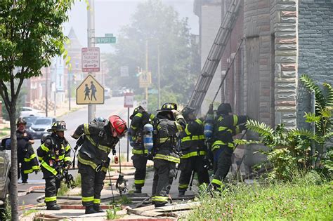 E Preston Street Fire Photos Baltimore Sun