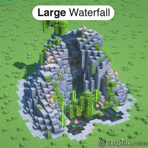 Here Is A Large Waterfall Design That My Friend And I Created