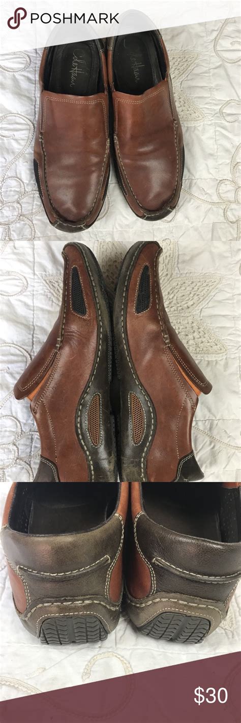 Cole Haan Brown Leather Slip On Driving Loafer Driving Loafers Leather Slip Ons Loafers Men