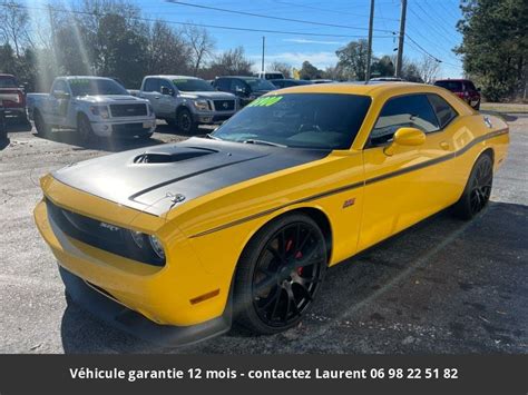 Annonce De Voiture Américaine 2012 Dodge Challenger Srt8 392 Yellow Jacket 470 Hp 6 4l V8 Prix