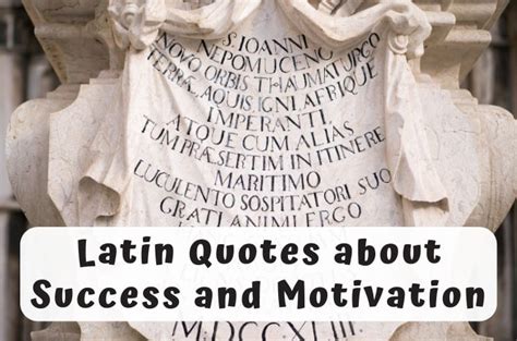 61 Best Latin Quotes About Success and Motivation (2025)