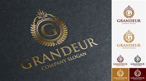 Grandeur Logo Template Logos And Graphics