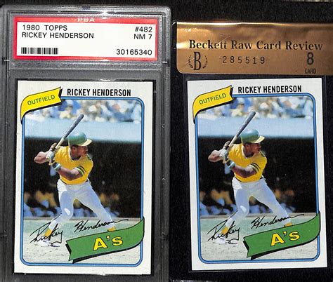 rickey henderson rookie card 7