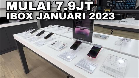 Update Terbaru Harga Iphone Di Ibox Januari Youtube