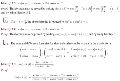 Trigonometric Identities Definition Formula Solved Example Problems