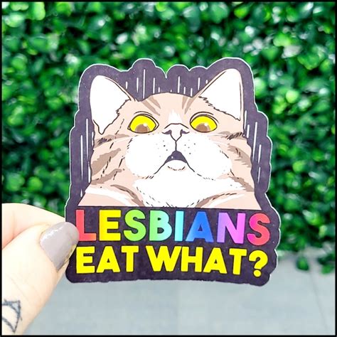 Lesbian Sticker Etsy UK