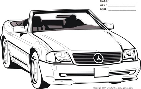 Dessins De Coloriage Mercedes Imprimer Sur Laguerche Page