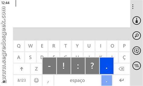 Tech Brasil Windows Phone Melhores Dicas Do Teclado Do Windows Phone