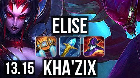 Elise Vs Kha Zix Jng Rank Elise Rank Dominating Kr