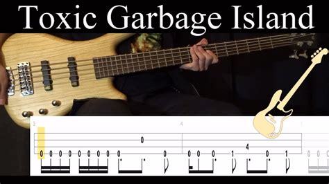 Toxic Garbage Island Gojira Bass Only Bass Cover With Tabs