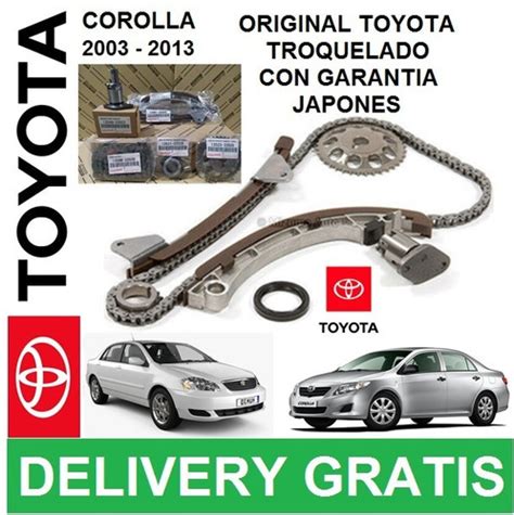 Kit Cadena De Tiempo Toyota Corolla Sensacion Explosion Mercadolibre