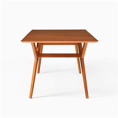 West Elm Keira Solid Wood Expandable Dining Table 39 55 Aptdeco