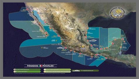 Marina Armada de MX reorganiza la denominación de sus mandos navales