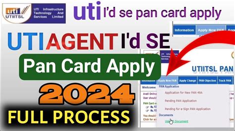 UTI Se Pan Card Apply Kore L Pan Card Apply Online Pan Card Kaise