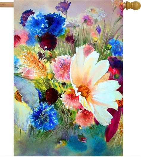 Amazon Shinesnow Watercolor Abstract Spring Seasonal Nature