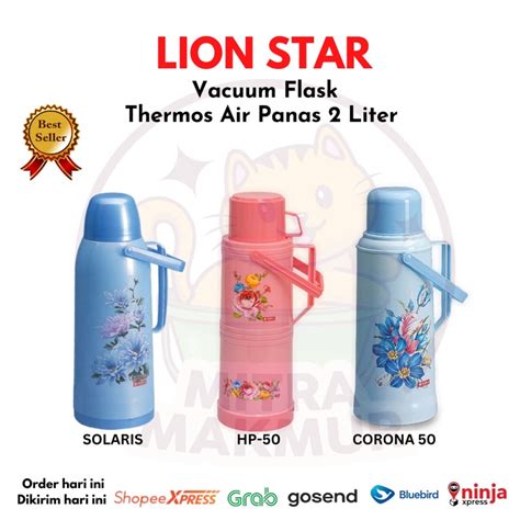 Jual Lion Star Thermos Air Panas Liter Vacuum Flask Termos Air