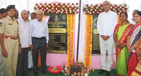 Harish Rao Lays Foundation For Bharosa Centre In Siddipet Telangana Today