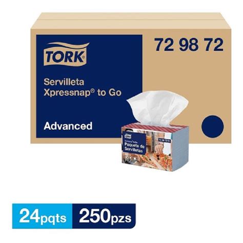 Servilletas Tork Blanca Xpressnap Advance Interdoblada Hojas