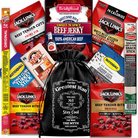 Beef Jerky Gift Baskets For Men | Cheshire Gifts