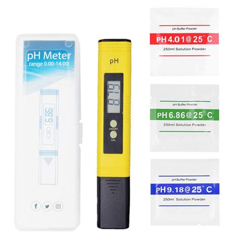 Yummici Mnioky Digital PH Meter High Accuracy 0 01 PH Mini Water Meter