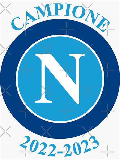 Napoli Campione Sticker For Sale By Turquoisethings Redbubble