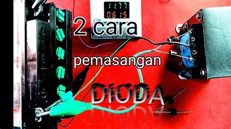 Cara Pasangan Dioda Pada Trafo Ct Youtube