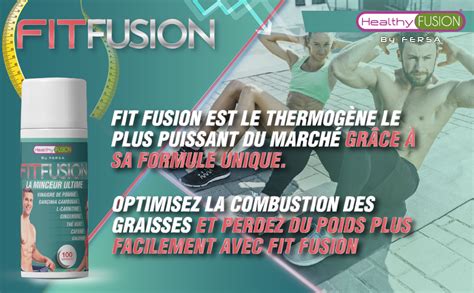 Fit Fusion Puissant Br Leur De Graisse Thermog Nique Et Amincissant