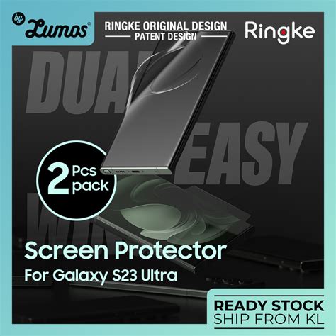 Ringke Dual Easy Wing Screen Protector For Samsung Galaxy S Ultra