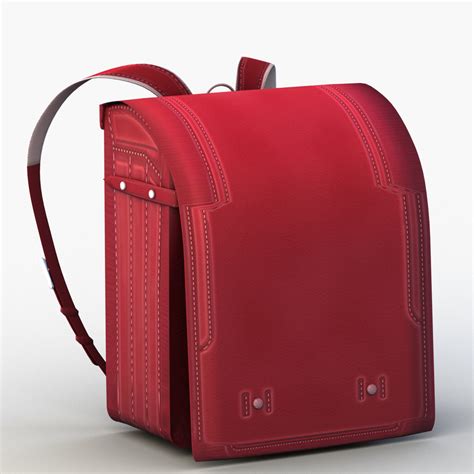 Japanese school bag model - TurboSquid 1512977